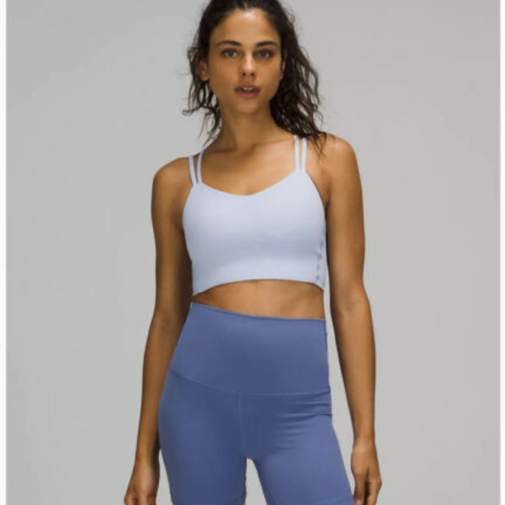 Lululemon Like a Cloud Longline Bra *Light Support, C-D Cups, Size 8